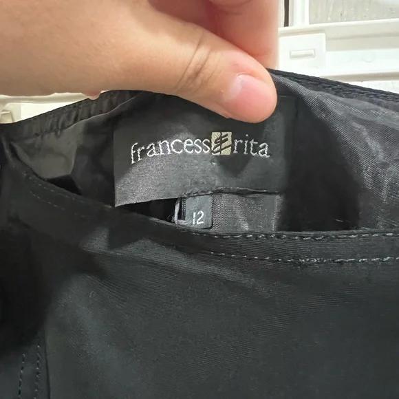 Vintage Women’s Little Black Skirt, Size 12 Grungy Rocker Y2K - Picture 5 of 9